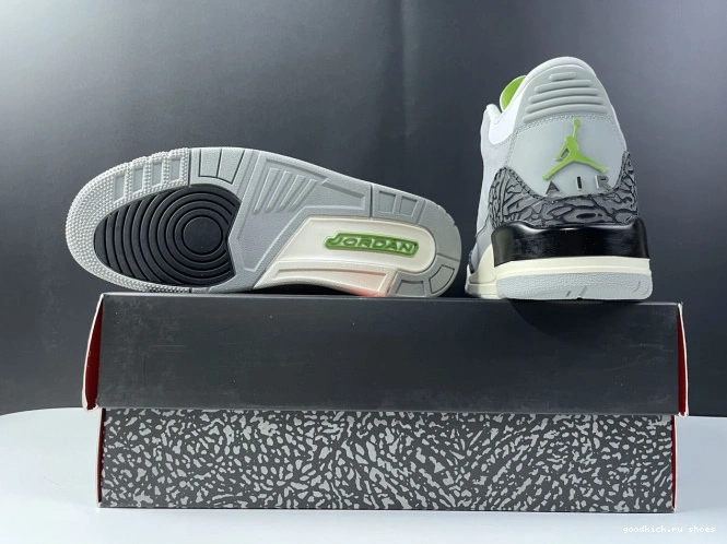 80% Off Sale Jordan Chlorophyll 136064-006 Retro Air 3 0629